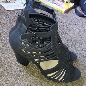 High heel shoes